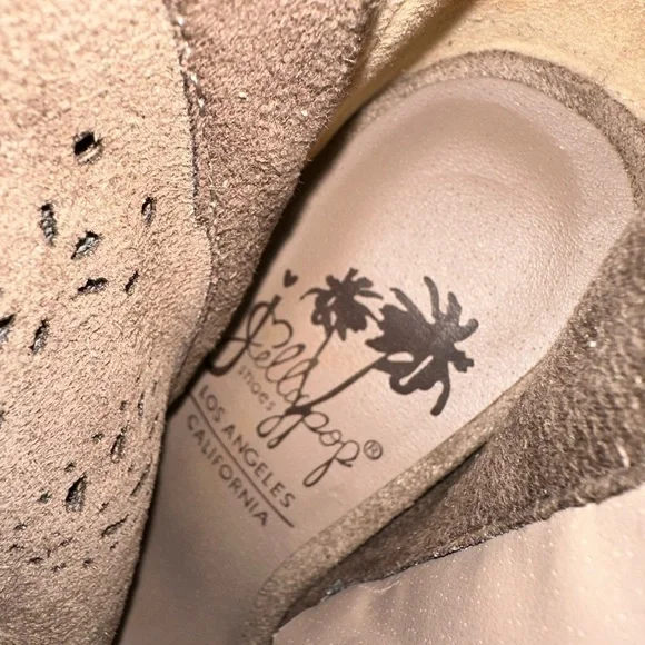 Jellypop Faux Leather Heeled Sandals Size 5.5 - Picture 5 of 7